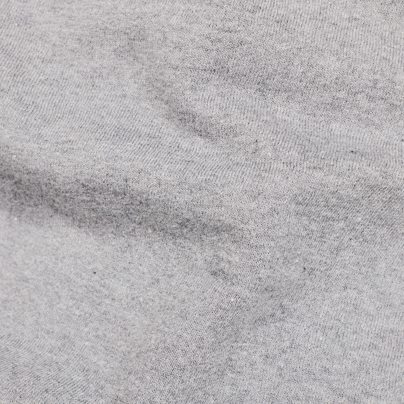 G-Star RAW® Max Core Hooded Zip Through Sweat Grey fabric shot