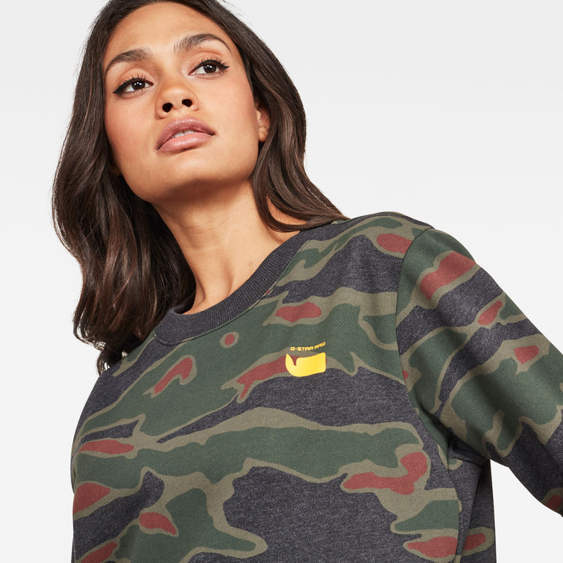 G-STAR® Sverre Reffit Boyfriend Sweat Dress Green