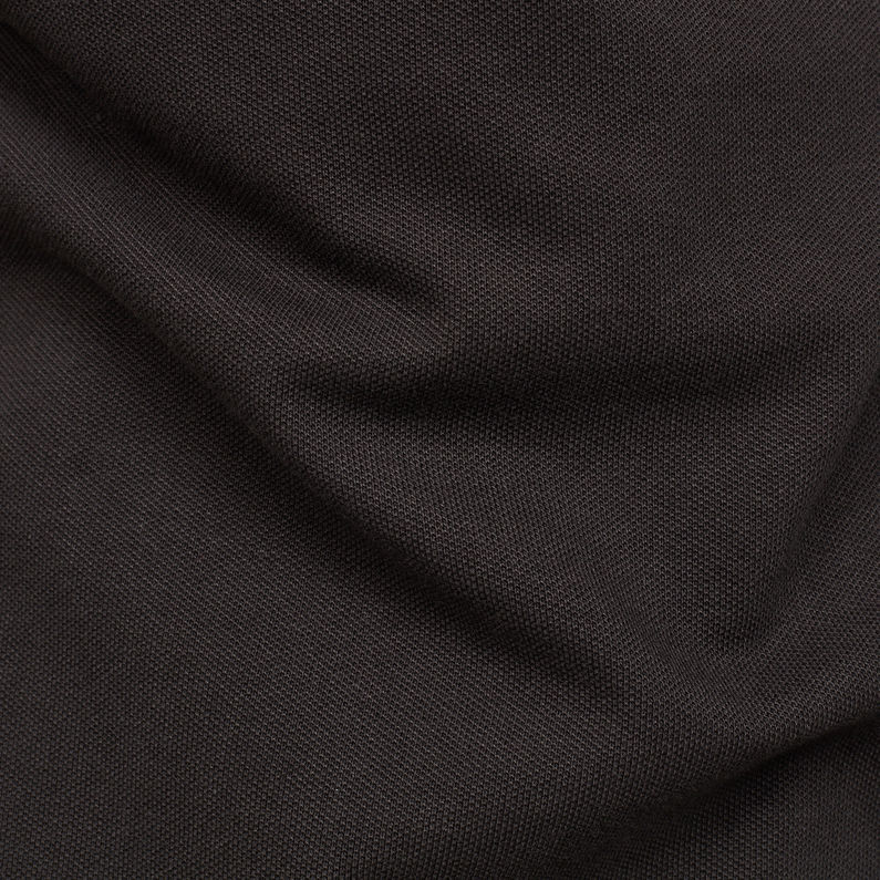 G-Star RAW® Shelo Graphic Polo Black fabric shot