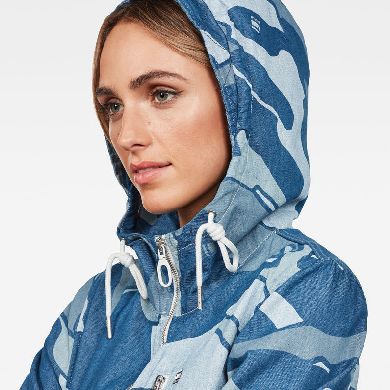 G-STAR® Duty Straight Parka Multi couleur detail shot