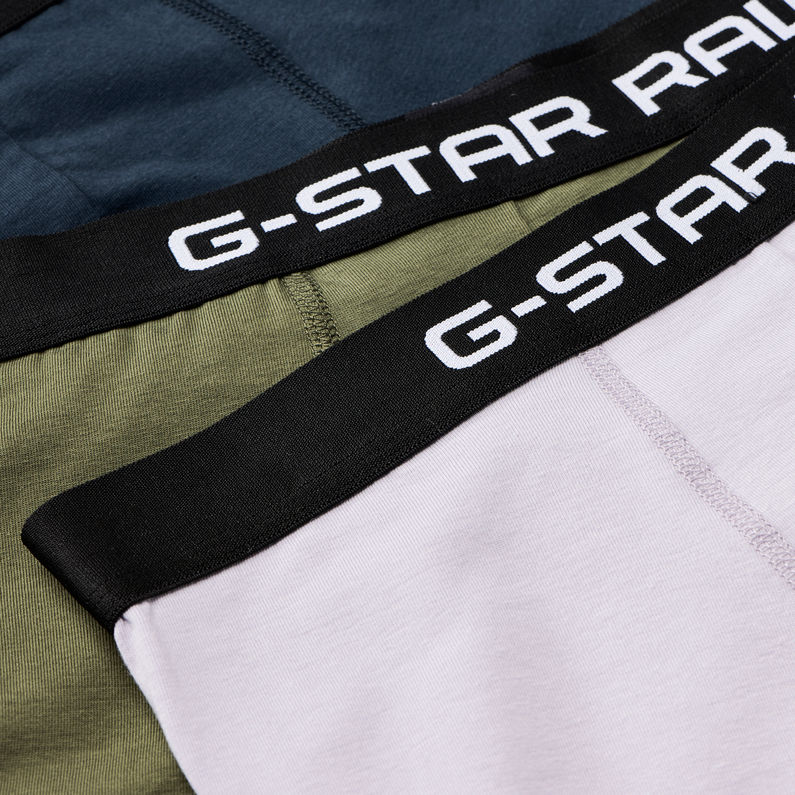 G-Star RAW® Tach Trunk 3-Pack Multi color detail shot