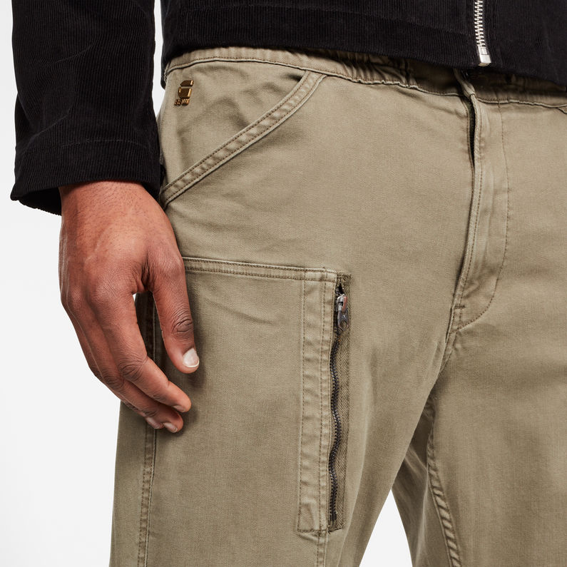 G-STAR® Powel Slim Trainer Vert detail shot