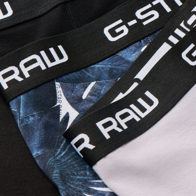 G-Star RAW® Classic Trunk 3 Pack Multi color detail shot