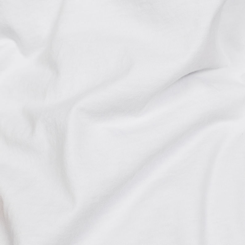G-Star RAW® Norcia Loose Top White fabric shot