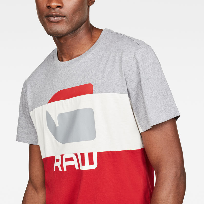 G-Star RAW® Graphic 41 T-Shirt Red detail shot