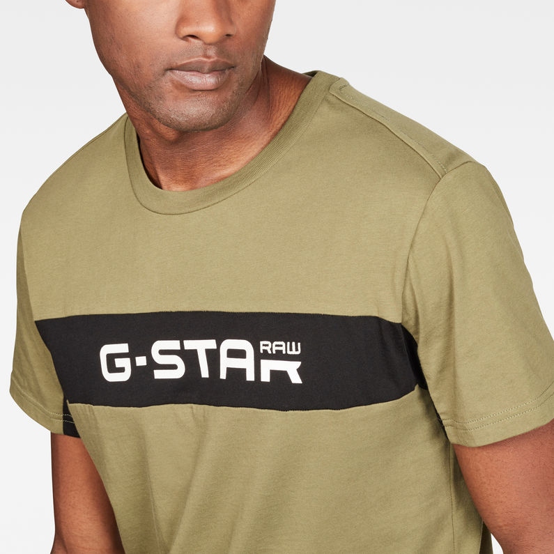G-Star RAW® Graphic 80 T-Shirt Grün detail shot