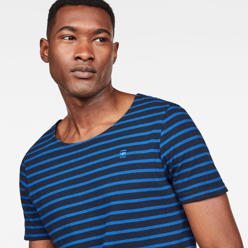 G-Star RAW® Xartto T-Shirt Dunkelblau detail shot