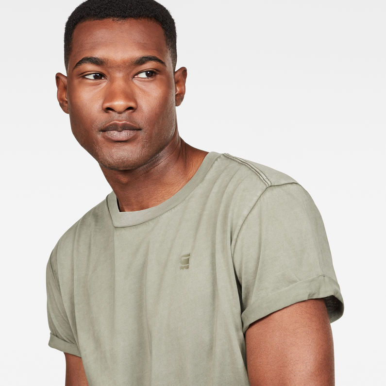 G-Star RAW® Shelo T-Shirt Green detail shot