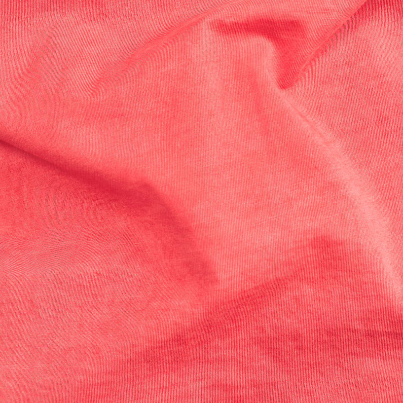 G-Star RAW® Shelo T-Shirt Red fabric shot