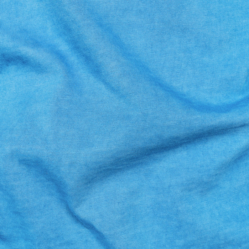 G-Star RAW® Shelo T-Shirt Medium blue fabric shot