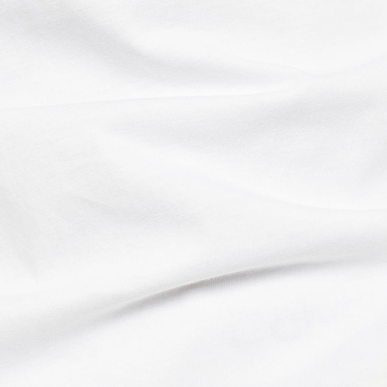 G-Star RAW® Graphic 53 T-Shirt White fabric shot
