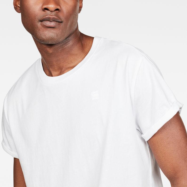 G-Star RAW® Shelo T-Shirt White detail shot