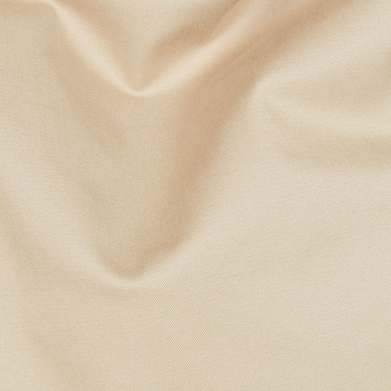 G-STAR® Minor Long Slim Trench Beige fabric shot
