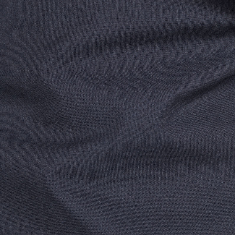 G-Star RAW® Batt Hooded Overshirt Dark blue fabric shot