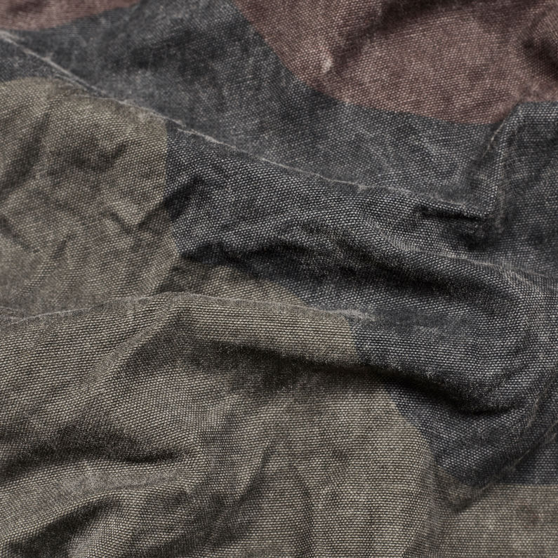 G-STAR® Rovic Zip 3D Straight Tapered Grün fabric shot