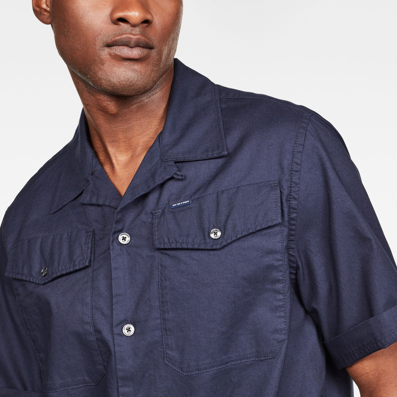 G-Star RAW® Bristum Utility Aw Service Shirt Dark blue