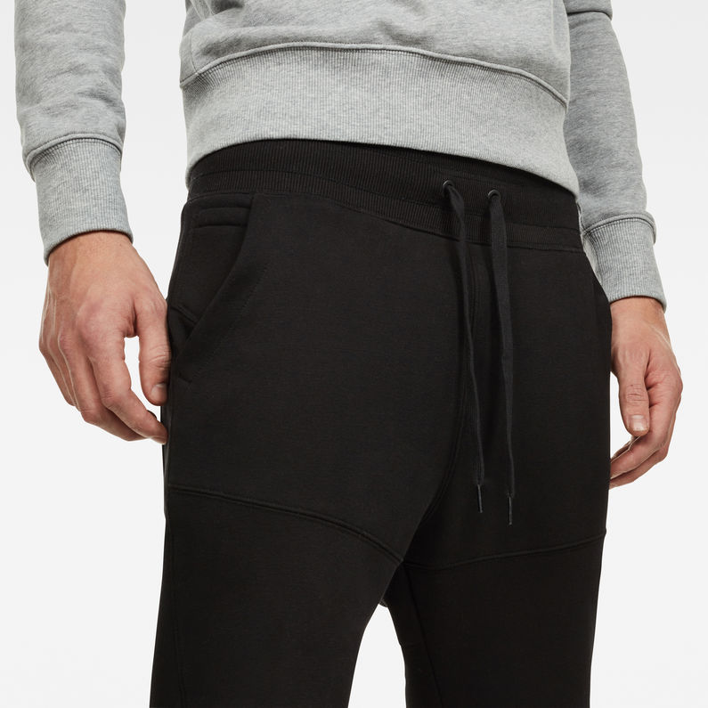 G-STAR® 5621 Sweatpant Black detail shot