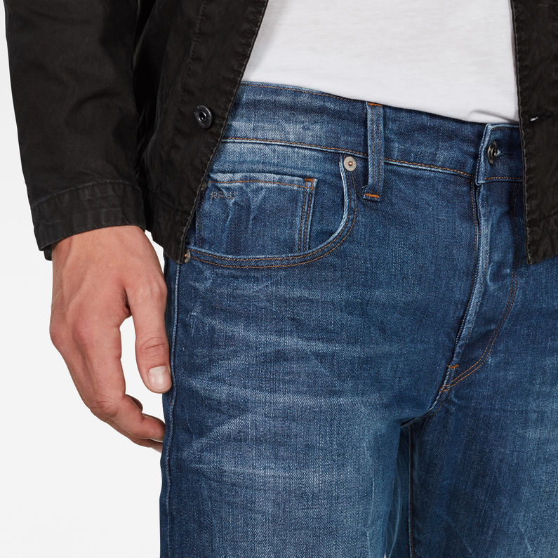 G-Star RAW® 3301 Straight Jeans Mittelblau