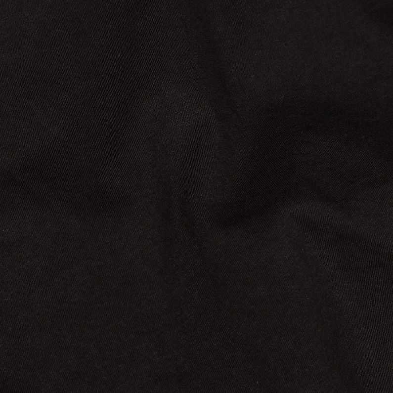 G-Star RAW® Oluva T-Shirt Black fabric shot