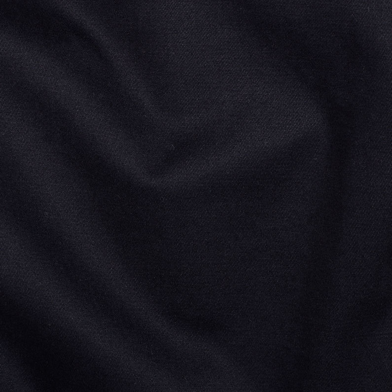 G-Star RAW® Minor Long Slim Padded Trench Bleu foncé fabric shot
