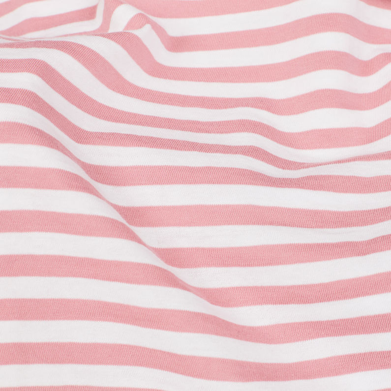 G-Star RAW® Basic Stripe Slim T-Shirt Pink