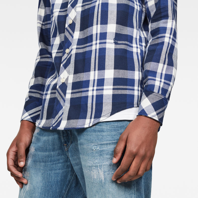 G-Star RAW® Bristum Slim Overhemd Donkerblauw