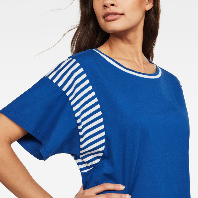 G-Star RAW® Norcia Loose Top Medium blue detail shot