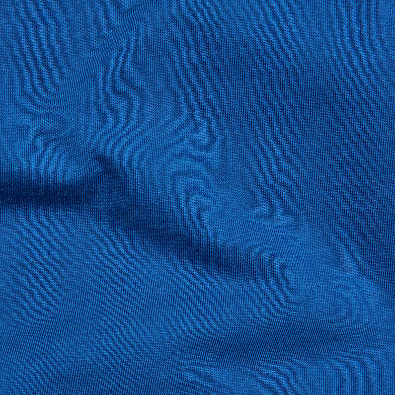 G-Star RAW® Norcia Loose Top Medium blue fabric shot