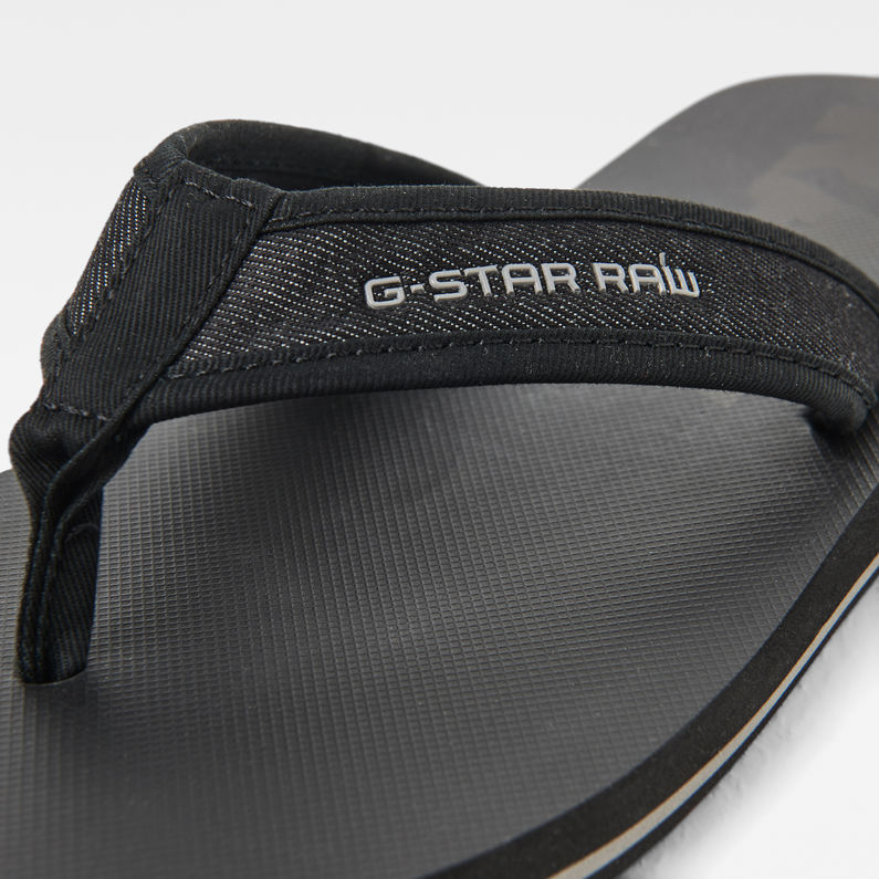 g star raw flip flops