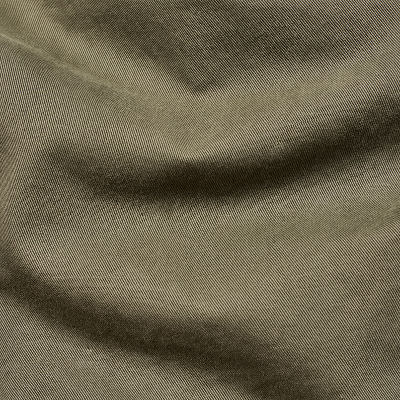 G-Star RAW® Bronson Army Paperbag Trousers Grün fabric shot