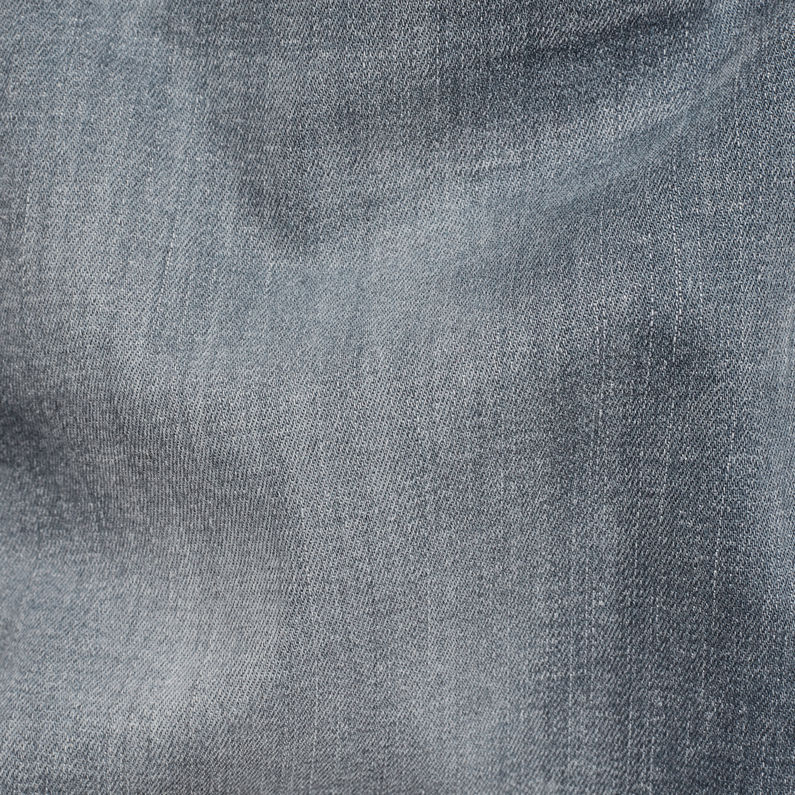 G-Star RAW® Lynn Biker Mid Skinny Ankle Jeans Gris fabric shot