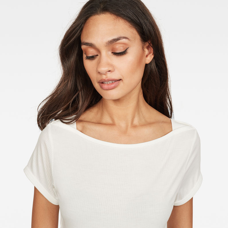 G-Star RAW® T-shirt Mysid Slim Beige