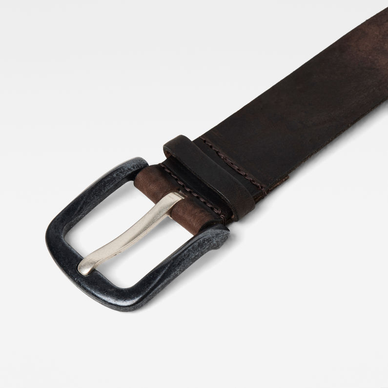 G-Star RAW® Ceinture Degro Brun detail shot buckle