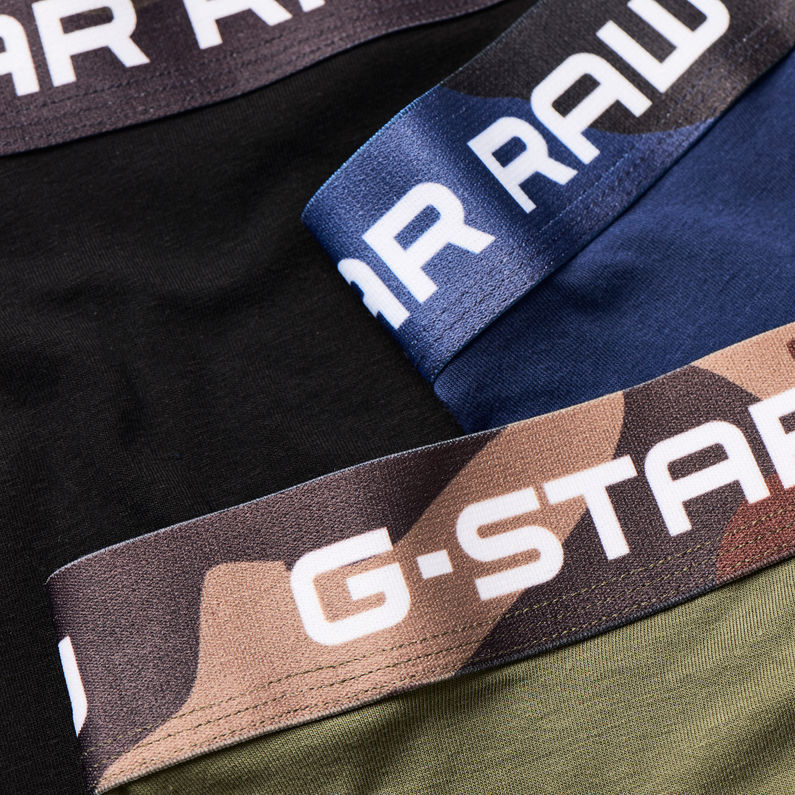 G-Star RAW® Classic Trunk Camo 3-Pack Multi color detail shot