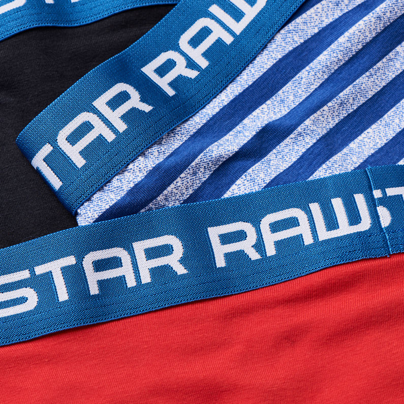 G-Star RAW® Classic Trunk 3 pack Multi color detail shot