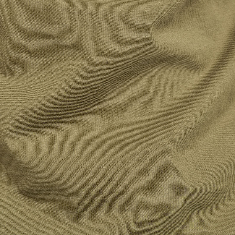 G-Star RAW® Graphic 8 T-Shirt Grün fabric shot