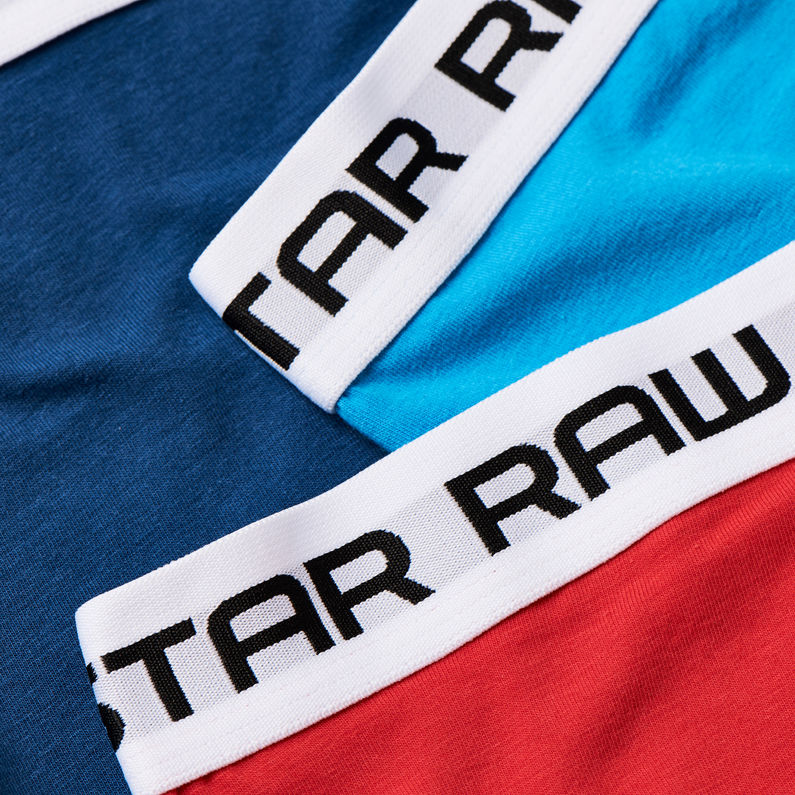 G-STAR® Classic Trunk 3 Pack Multi color detail shot