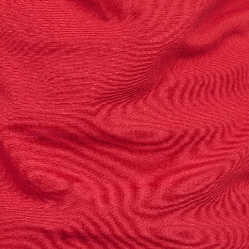 G-Star RAW® Graphic 4 T-Shirt Red fabric shot