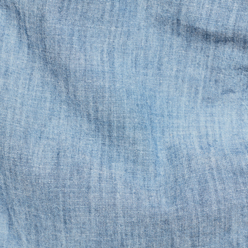 G-Star RAW® Chemise Bristum Slim Flare Bleu moyen fabric shot