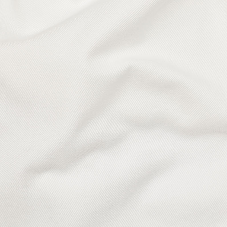 G-Star RAW® D-Staq Zip Denim Jacket White fabric shot