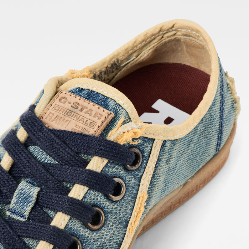 G-STAR® Rovulc 50 Years Denim Low Sneakers Medium blue detail