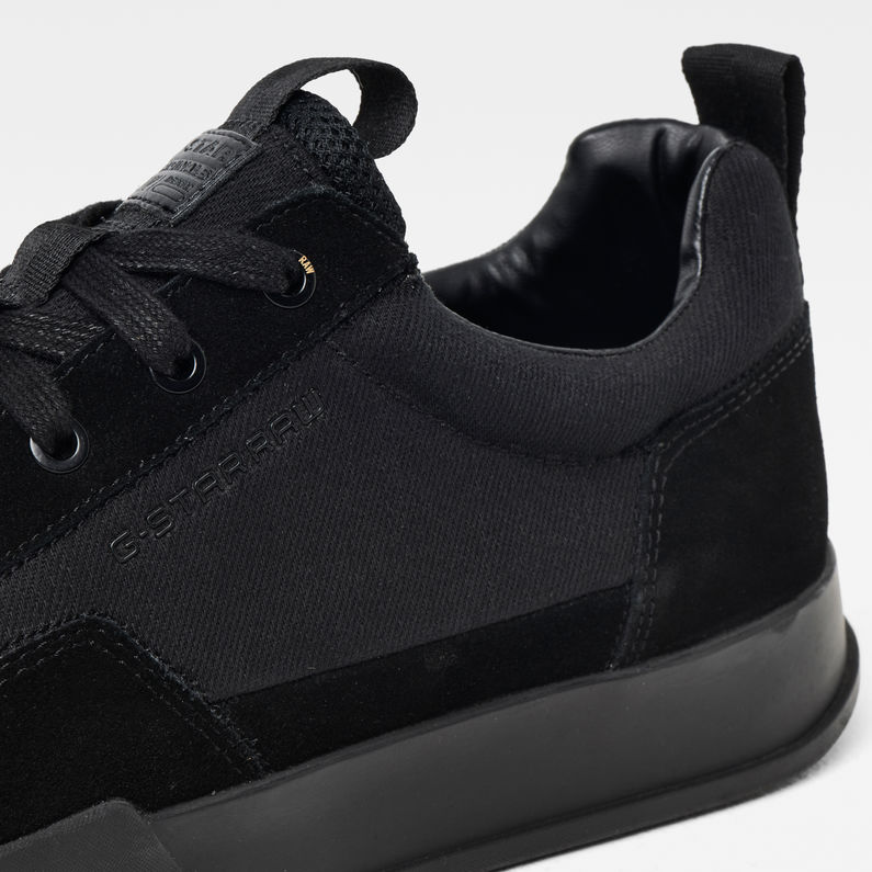 G-Star RAW® Rackam Core Low Denim Sneakers Negro detail