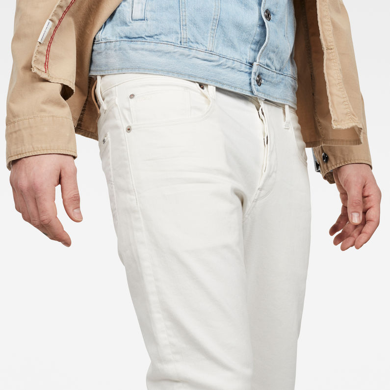 G-Star RAW® 3301 Slim Jeans Weiß