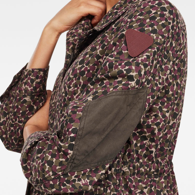 G-Star RAW® Beryl Restored Field Jacket Pink detail shot