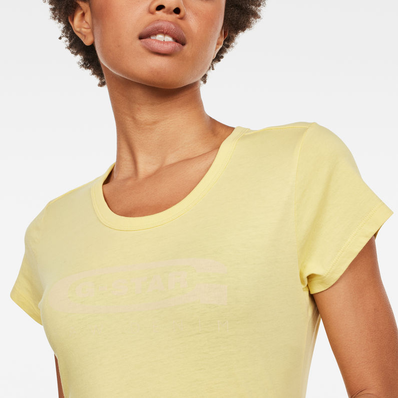 G-Star RAW® Graphic 20 Slim T-Shirt Yellow