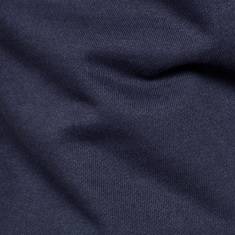 G-Star RAW® Ore Slim Tapered Sweatpant Dark blue fabric shot