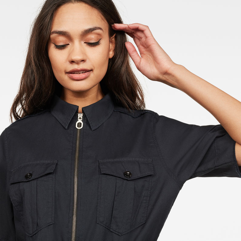 G-STAR® Combi-pantalon Rovic Bleu foncé detail shot