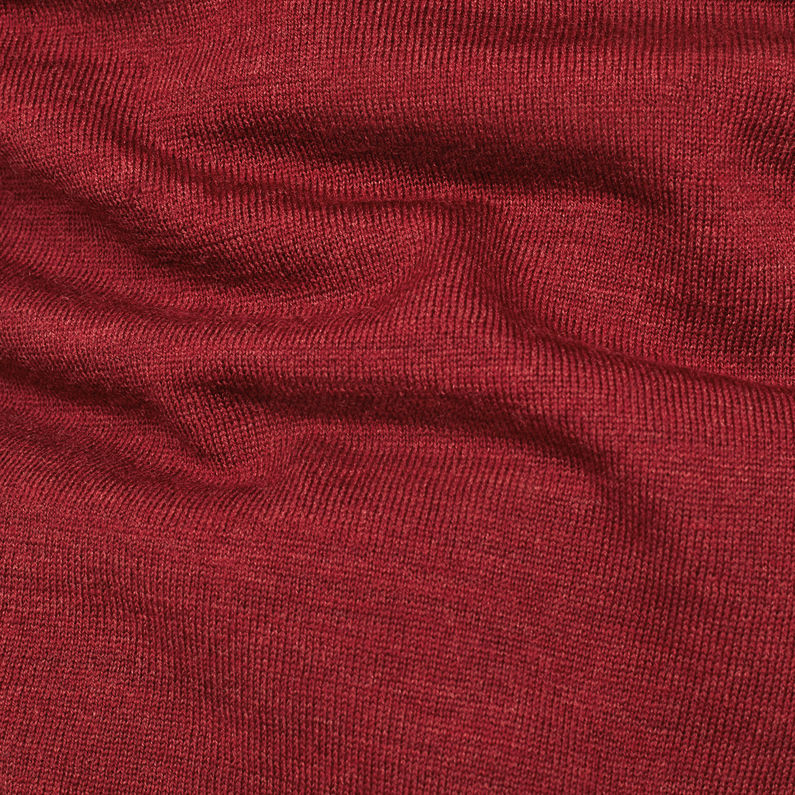 G-STAR® Core Knit Red fabric shot