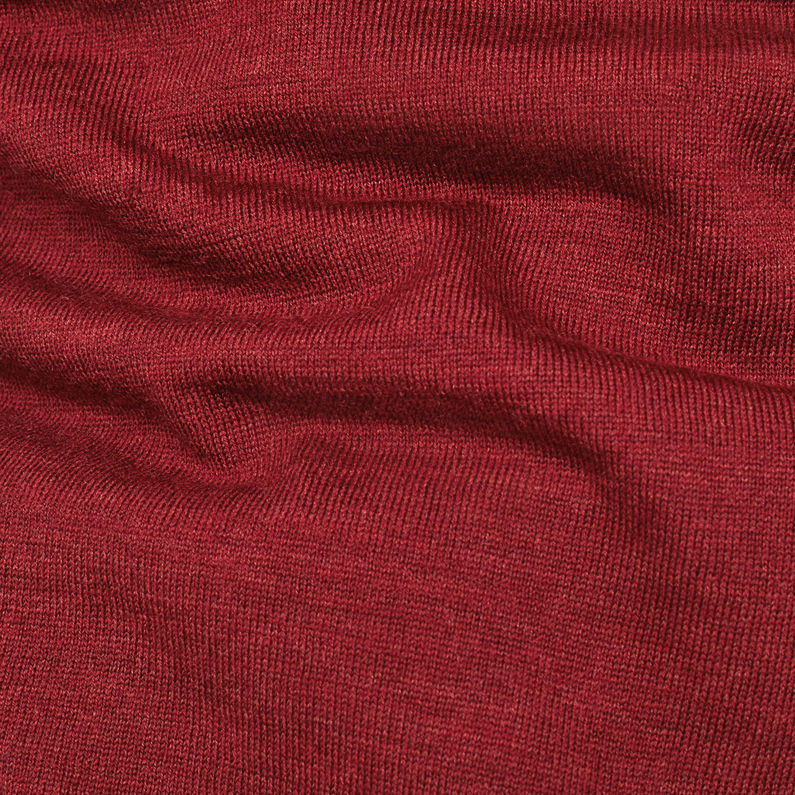 G-Star RAW® Core Knit Red fabric shot