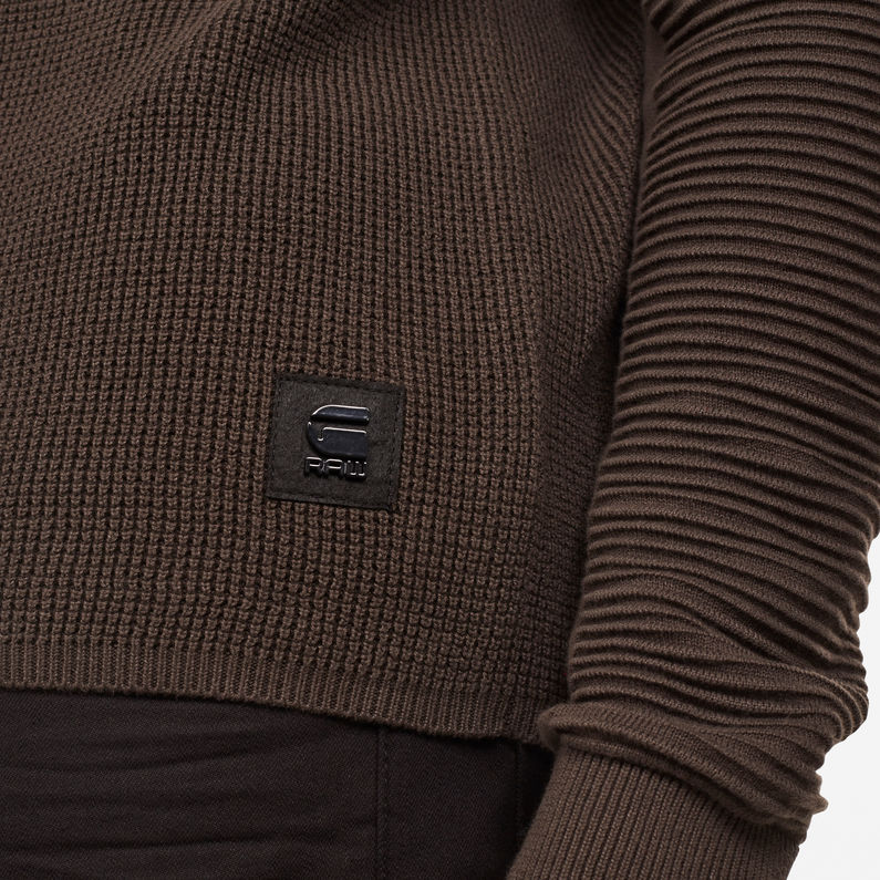 G-Star RAW® Suzaki Knit Grey detail shot